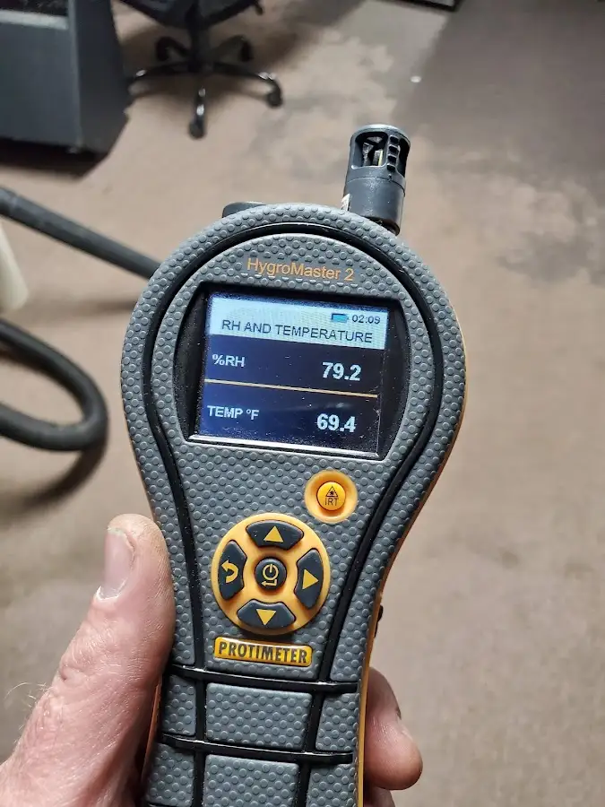 Moisture meter humidity assessment for Mold Remediation & Removal in Martinsburg